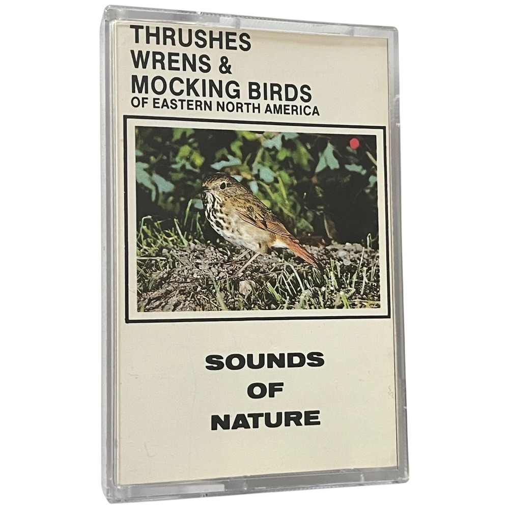 Sounds of Nature Thrushes Wrens & Mocking Birds Eastern North America Cassette